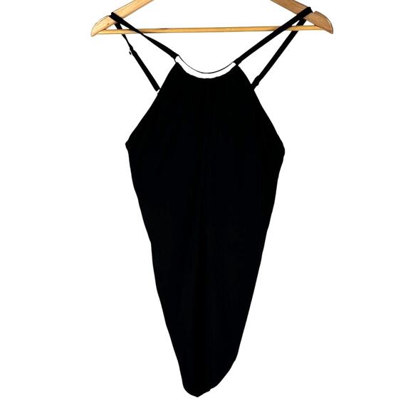 Magicsuit Halo Effect Angelika Tankini Top Black Women's Size 10 New With Tags - Picture 2 of 10